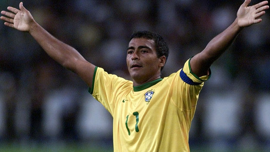 Romário, um dos ex-jogadores mais baixos do Brasil