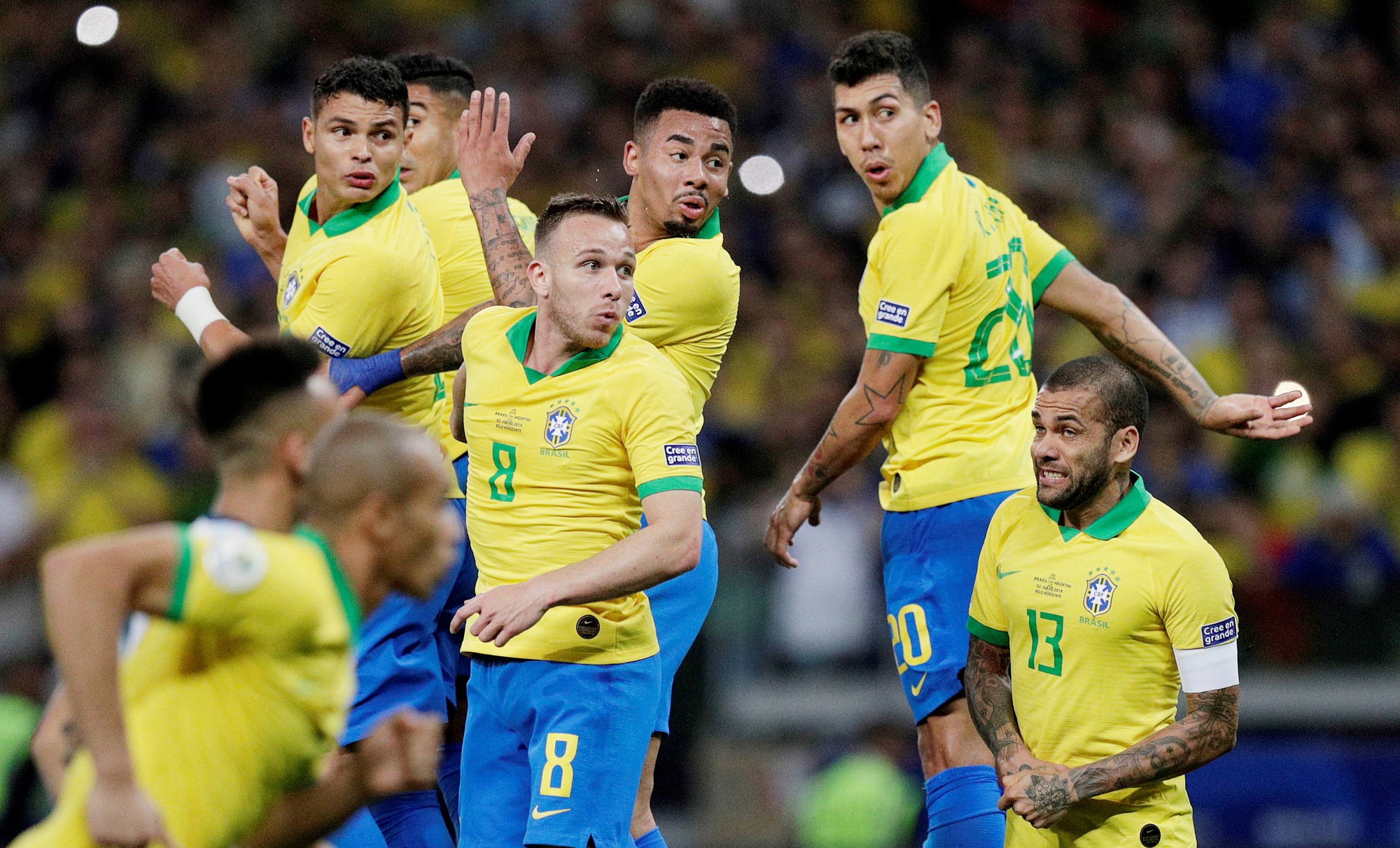 Brazil là một trong các đội tuyển hàng đấu thế giới
