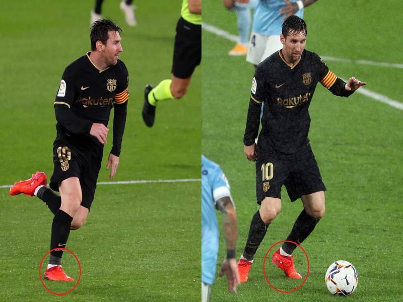 Giày Messi luôn có chất liệu tốt nhất để đảm bảo sự bền bỉ