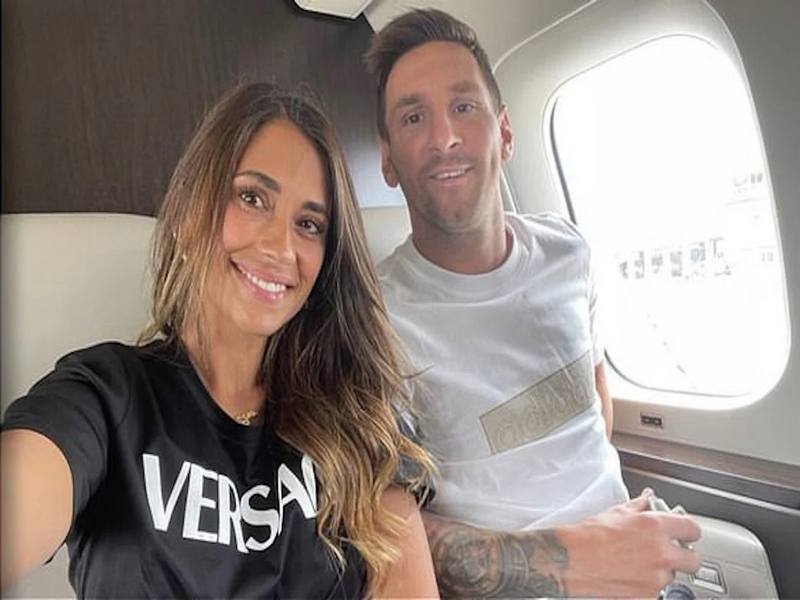 Lionel Messi và vợ