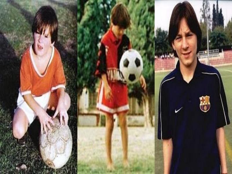 Messi lúc nhỏ đã bộc lộ tài năng của mình từ rất sớm