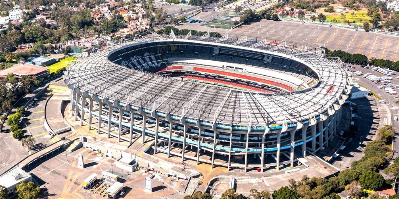 Sân vận động Azteca là một trong những địa điểm nổi tiếng nhất của bóng đá thế giới