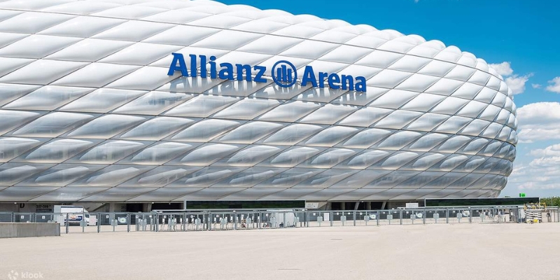 Sân vận động Allianz là một trong những sân vận động nổi tiếng và lâu đời nhất ở Đức